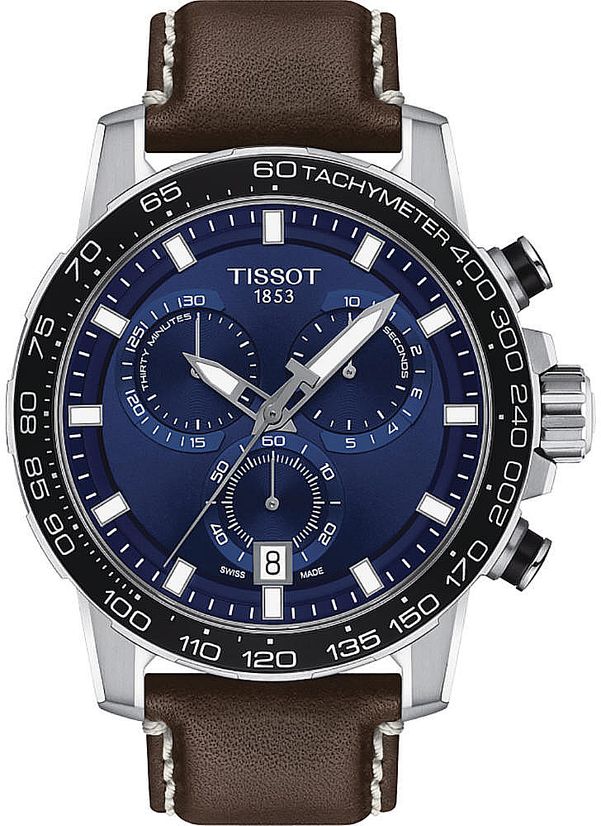 Men's Tissot 1853 Supersport Chronograph Swiss Sport Watch T1256171604100
