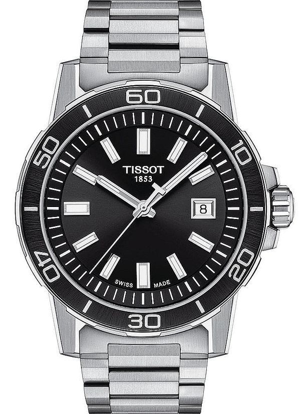 Men's Tissot 1853 Supersport Steel Swiss Sport Watch T1256101105100