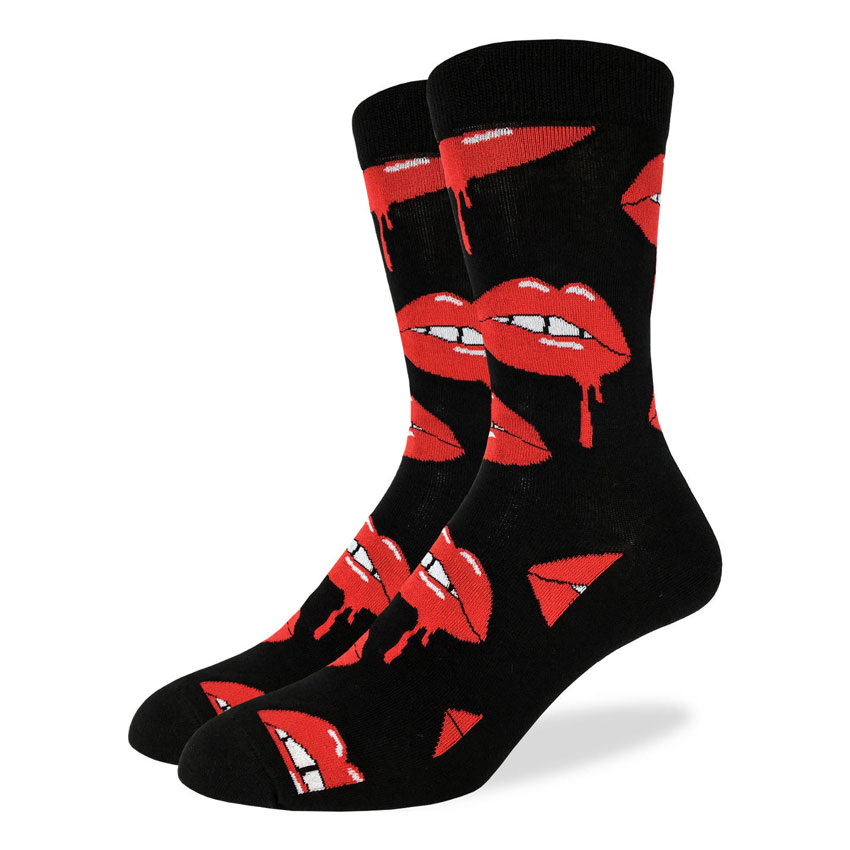 Men's Lips Socks - Special Purchase