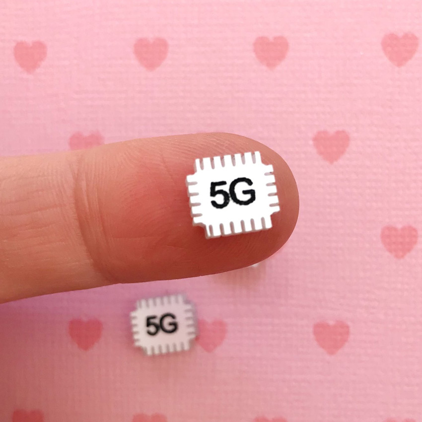 5G Stud Earrings By Coup de Colere