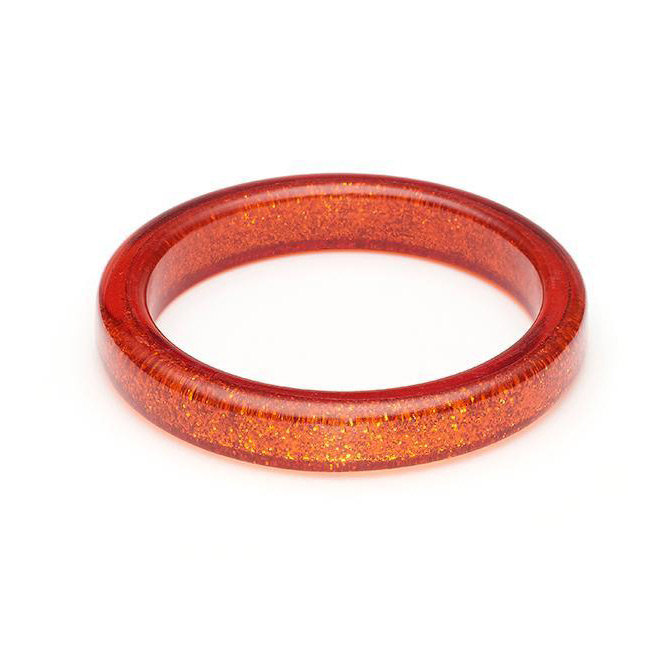 New Amber Glitter Bangle By Splendette