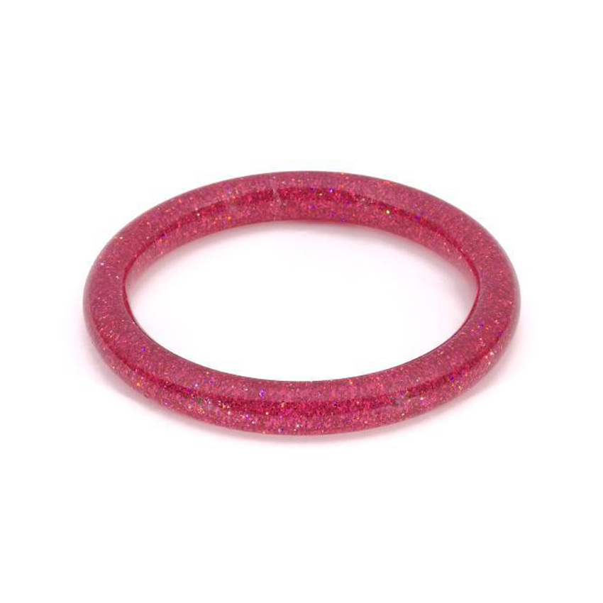 New Narrow Peony Glitter Bangle By Splendette
