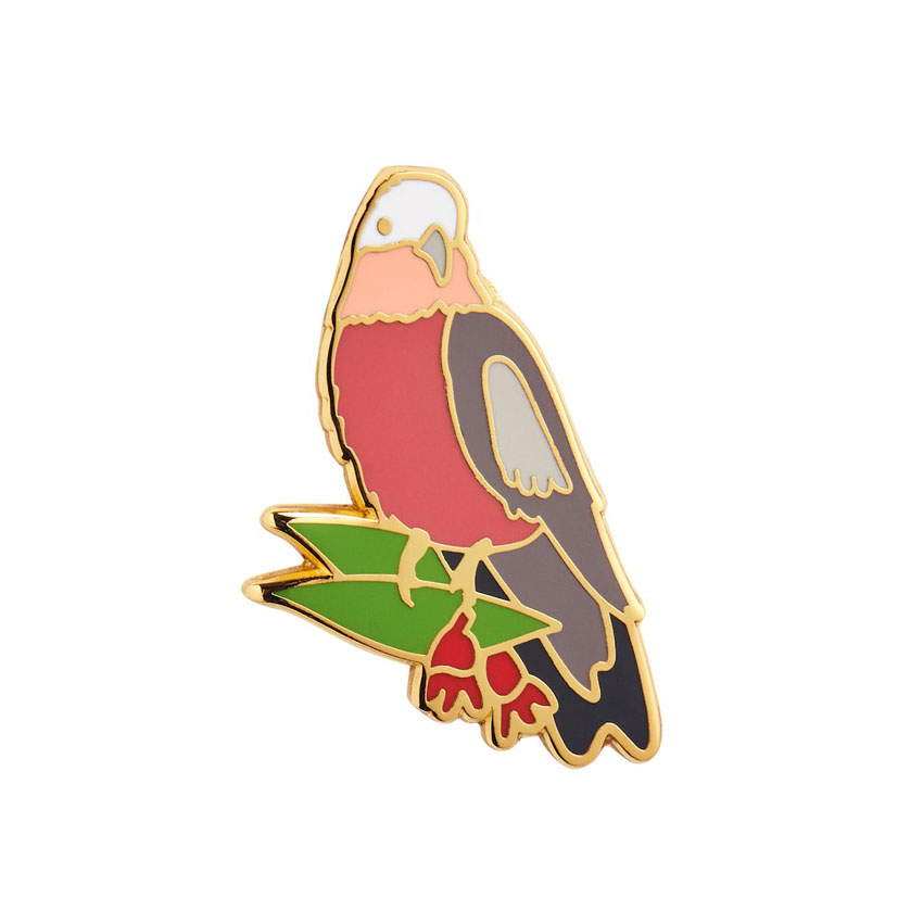 No Christmas Fool Galah Enamel Pin By Erstwilder
