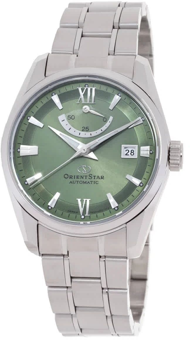 Orient RE-AU0107E00B Men's Automatic Contemporary Date Steel Watch RE-AU0107E