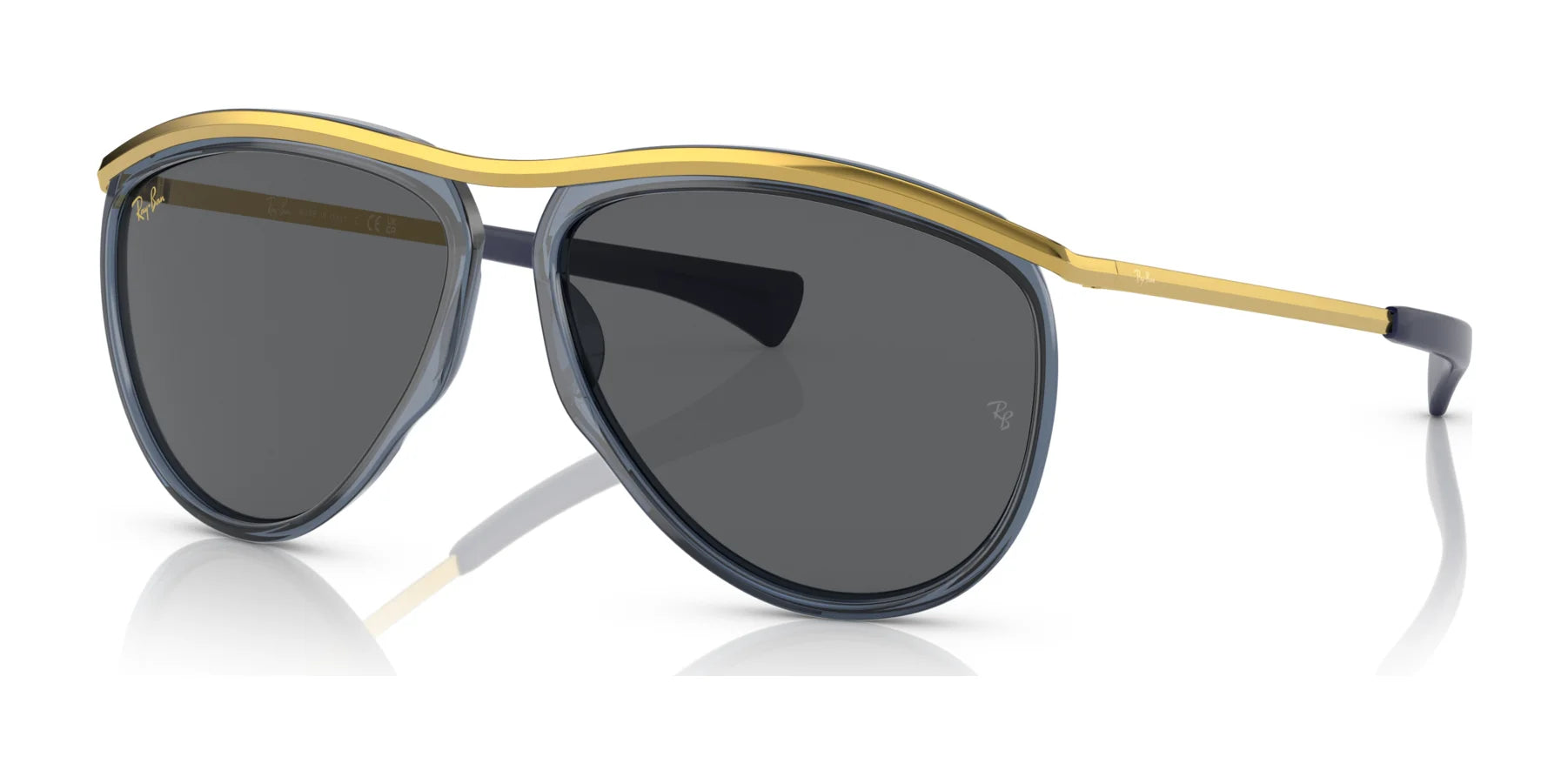 Ray-Ban OLYMPIAN AVIATOR RB2219 Sunglasses | Size 59