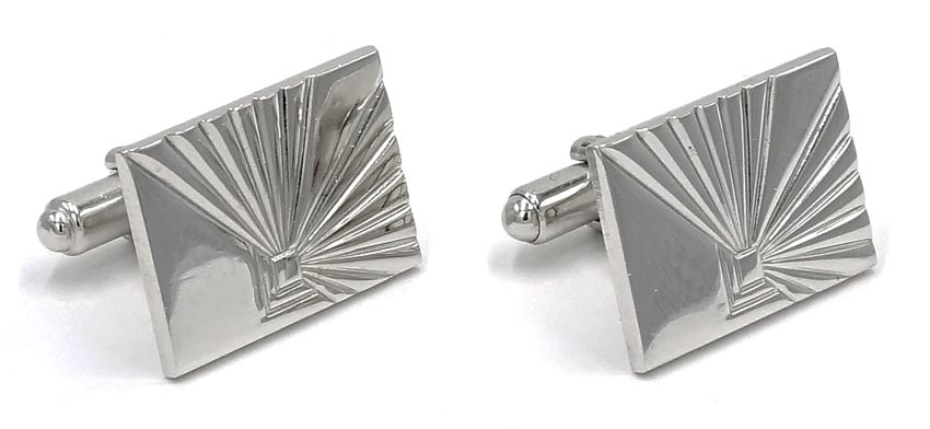 Vintage Speidel Rays Of Light Cufflinks
