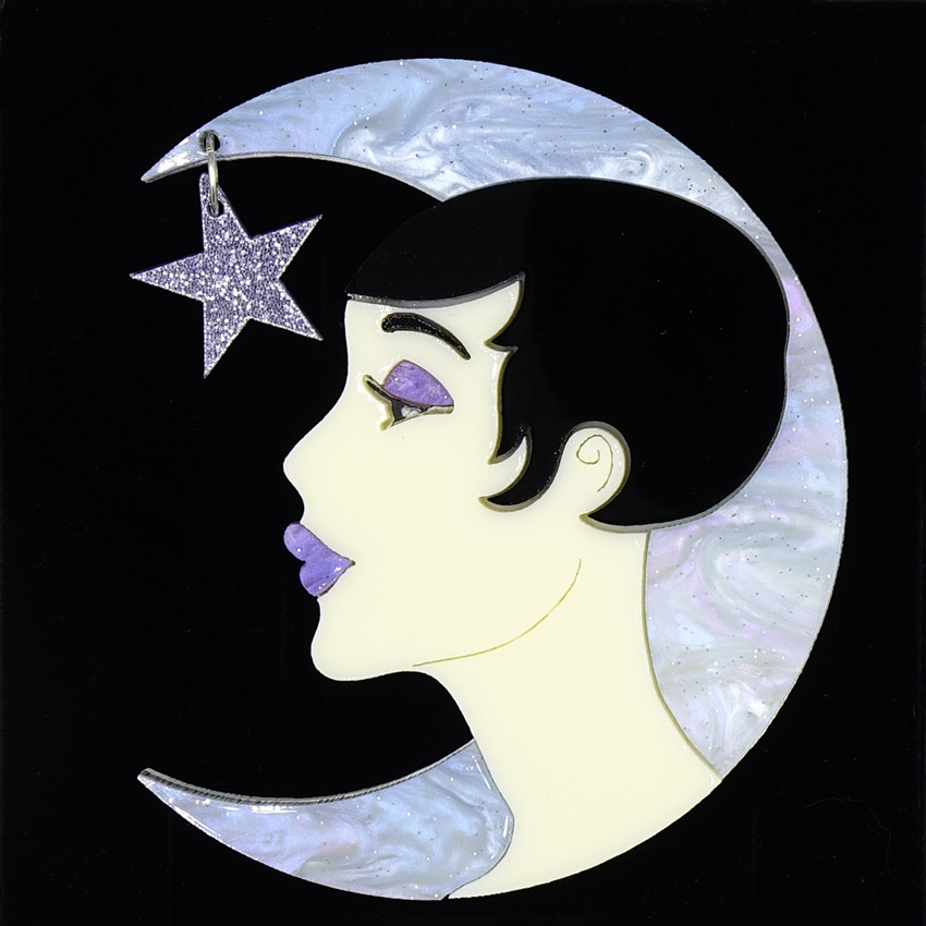 Star Gazer Brooch By Tantalising Treasures