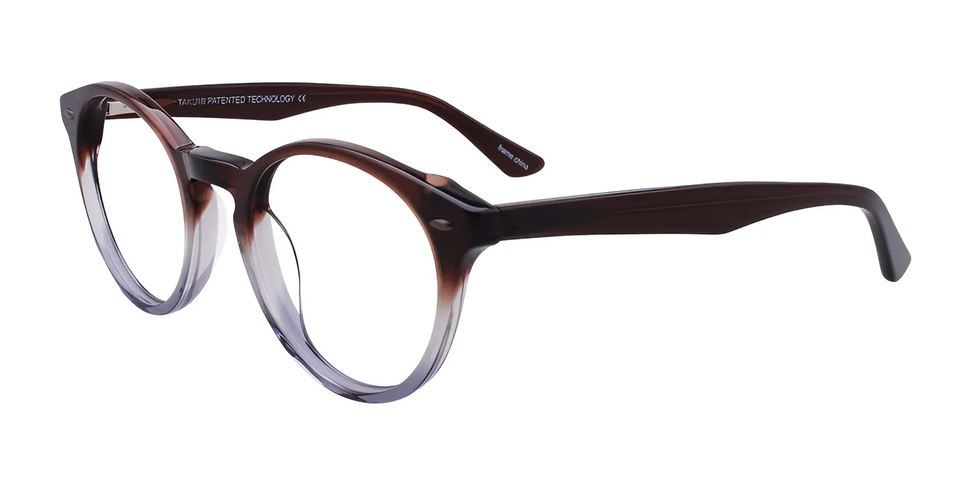 Takumi TK1017 Eyeglasses with Clip-on Sunglasses | Size 48