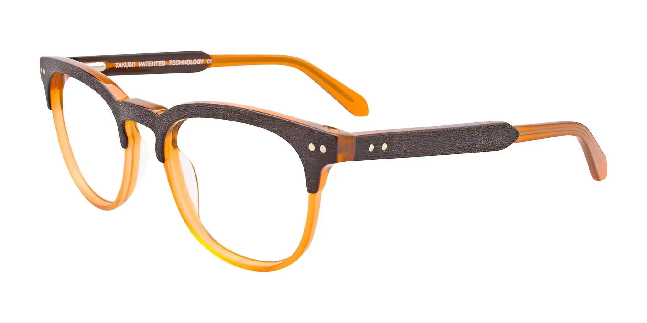 Takumi TK1024 Eyeglasses with Clip-on Sunglasses | Size 48