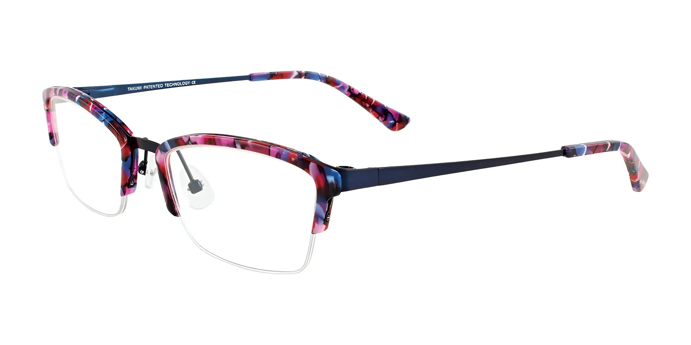 Takumi TK1034 Eyeglasses with Clip-on Sunglasses | Size 52