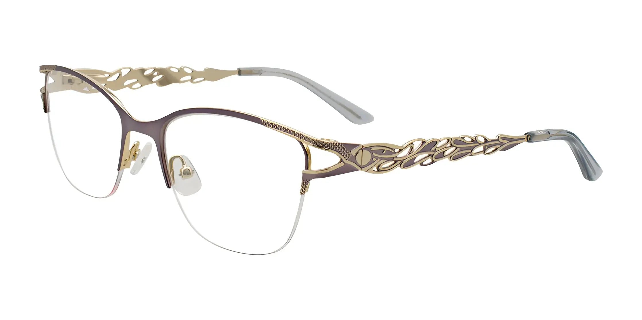 Takumi TK1291 Eyeglasses with Clip-on Sunglasses | Size 52