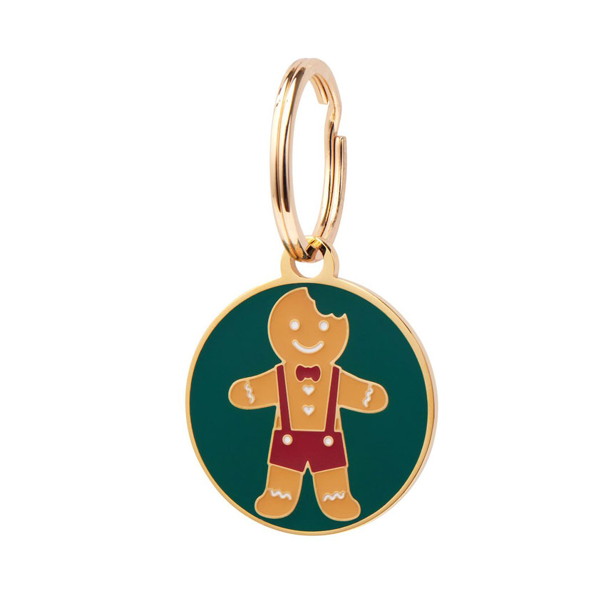 The Bite Before Christmas Enamel Pet Charm By Erstwilder