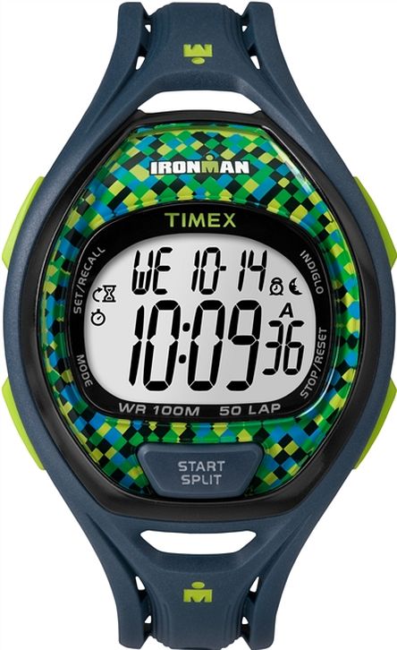 Timex Ironman Sleek 50 Blue Sports Watch TW5M07800