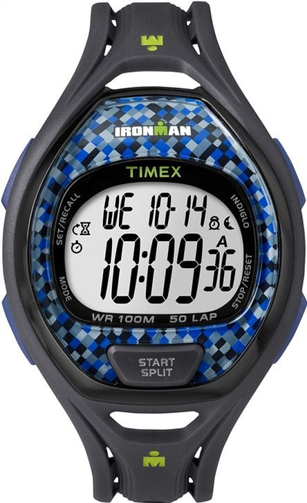 Timex Ironman Sleek 50 Blue Sports Watch TW5M07900