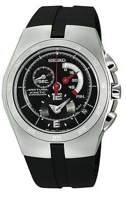 Seiko SNL013 Arctura Kinetic Chronograph // Pre-Owned