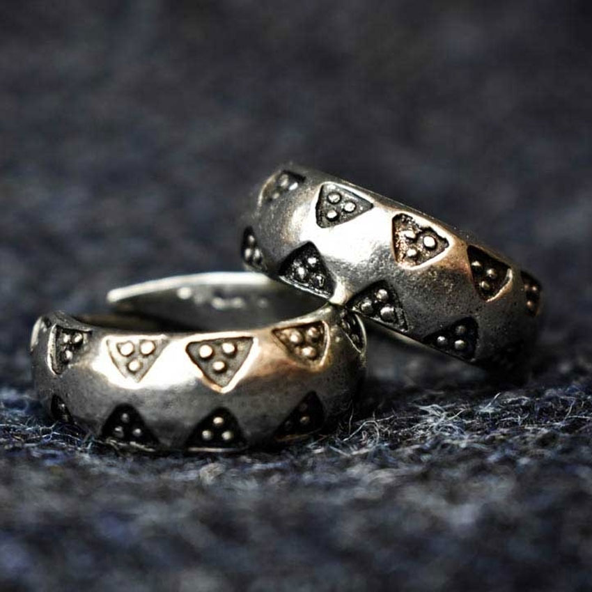 Stamped Replica Viking Age Ring By Asgard