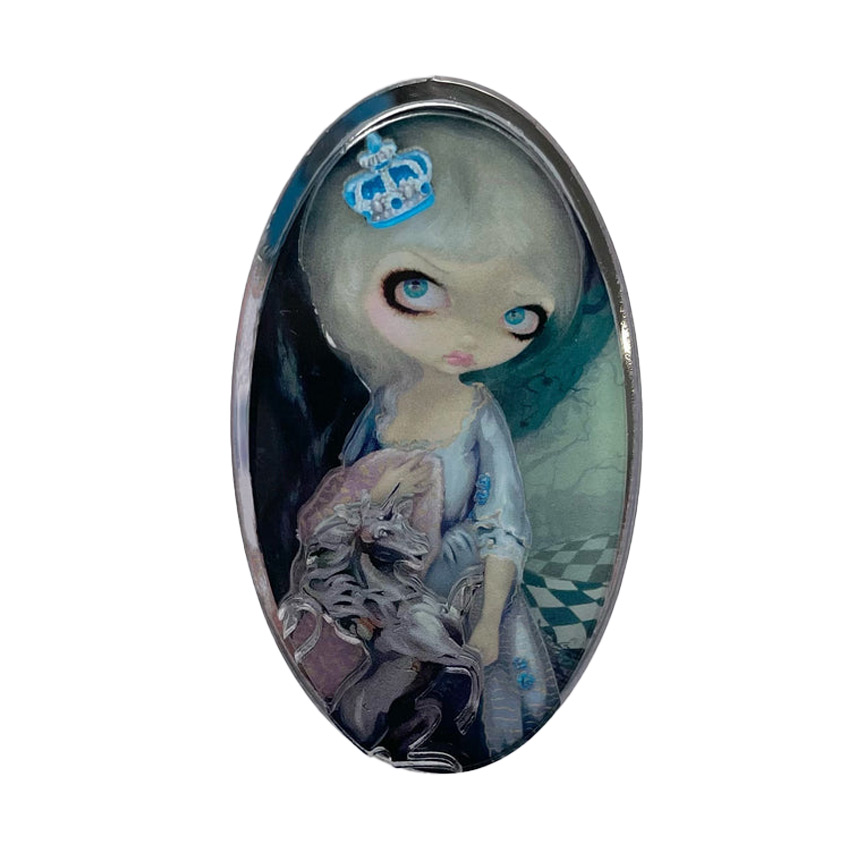 White Queen Brooch By Wintersheart
