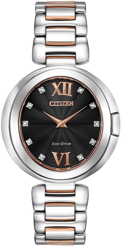 Women's Citizen Eco-Drive Capella Two Tone Watch EX1516-52E