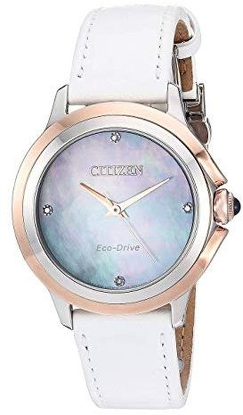 Women's Citizen Eco-Drive Ceci White Watch EM0796-08Y