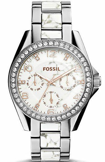 Women's Fossil Riley Multifunction Steel Watch ES3973