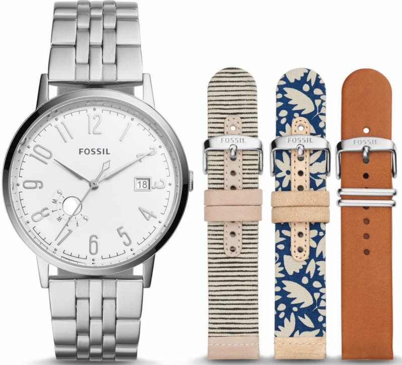 Women's Fossil Vintage Muse Stainless Steel Watch Set ES3995SET