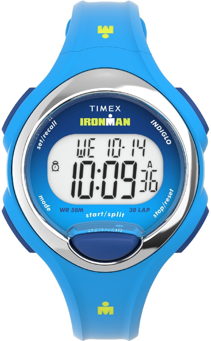 Women's Ironman 30-Lap 34mm Blue Resin Strap Watch TW5M60300