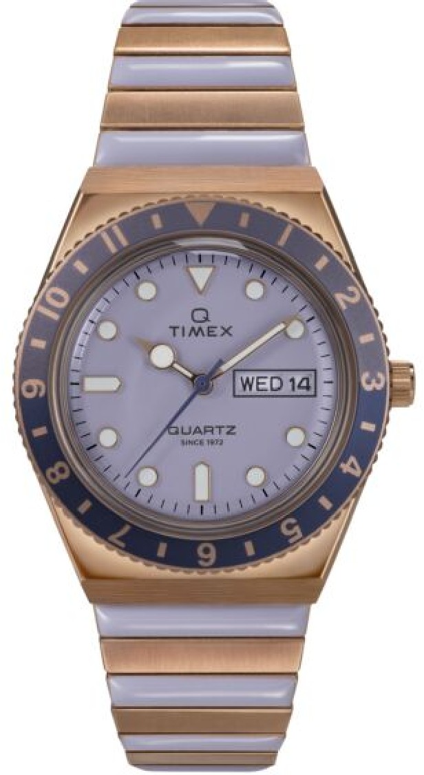 Women's Q Timex 36mm Rose Gold Expansion Watch TW2W87700