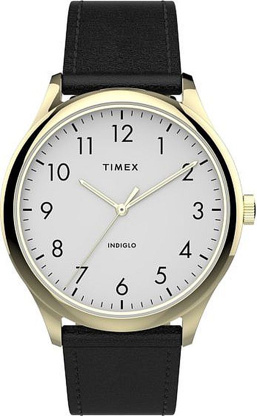 Women's Timex Easy Reader Classic Black Leather Watch TW2T71700
