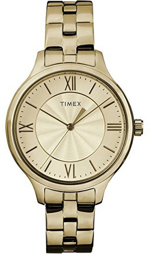 Women's Timex Peyton Gold Tone Steel Link Watch TW2R28100