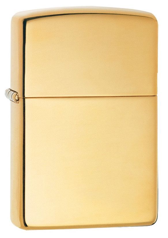 Zippo Armor High Polish Brass Lighter 169-000003