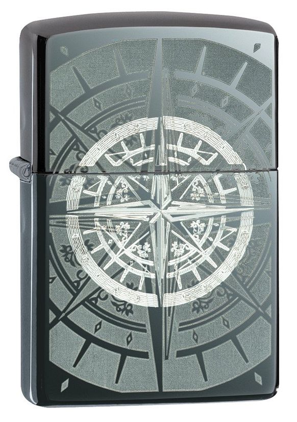 Zippo Black Ice Compass Lighter 29232-000003